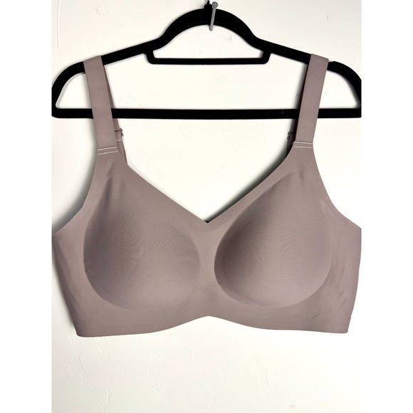 The Unbranded Brand Other - Unbranded Womens Purple Wireless Comfort Full Coverage Seamless Bra Size 2XL